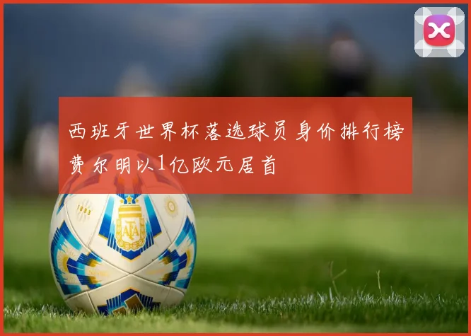 西班牙世界杯落选球员身价排行榜费尔明以1亿欧元居首